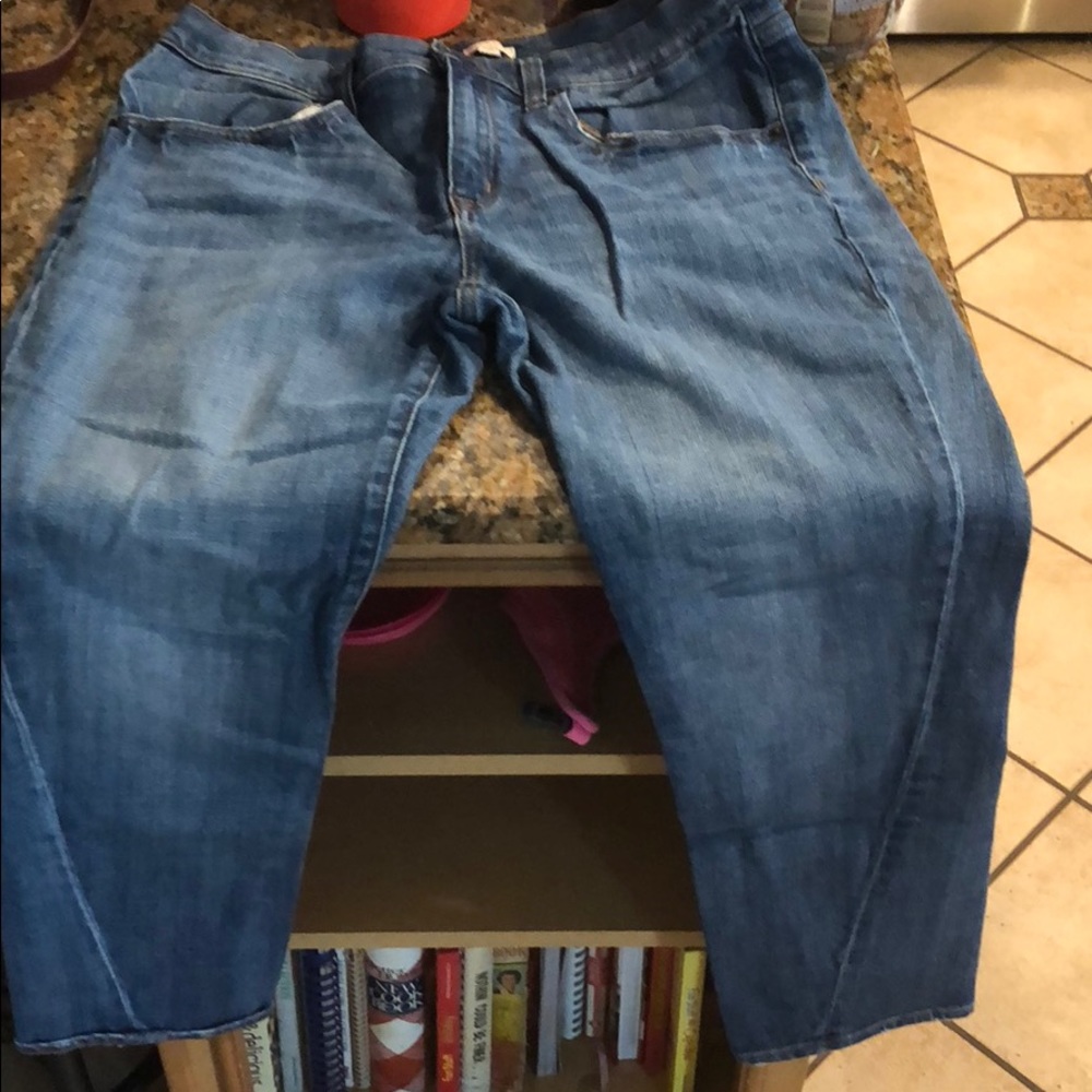 Jcrew boyfriend cut jeans